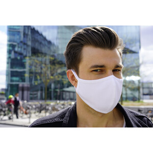 MYONE Mund- und Nasenmaske weiß Größe L 5 Stück
