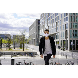 MYONE Mund- und Nasenmaske weiß Größe M 1 Stück