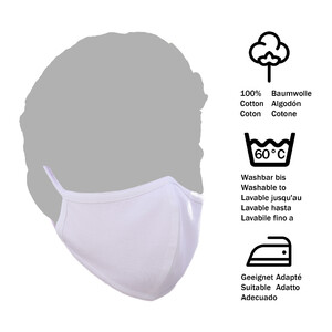 MYONE Máscara facial tamanho L - 5 peças