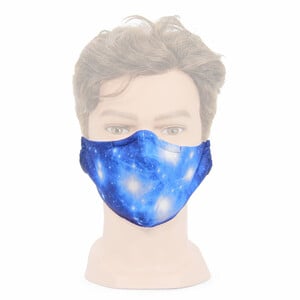 Masketo face mask white with astronomy theme Pleiades 5 pieces