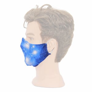 Masketo face mask white with astronomy theme Pleiades 1 piece