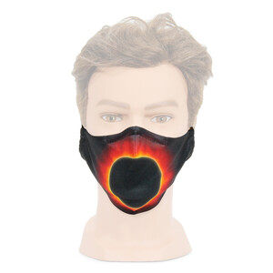 Masketo mondmasker met astromotief "zonnecorona", 5 stuk