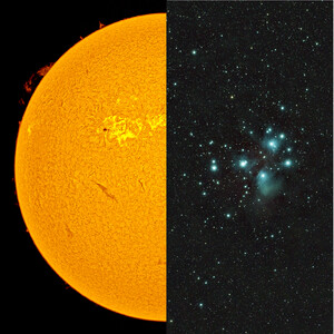 Lunt Solar Systems Telescopio Solare ST 60/420 LS60MT Ha B1200 BT C Allround OTA