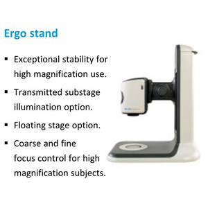 Vision Engineering Microscopio EVO Cam II, ECO2501, ergo, LED light, 0.62x W.D.106mm, HDMI, USB3, 24" Full HD