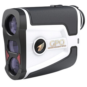 GPO Entfernungsmesser Golf Laser Rangefinder Flagmaster 1800 weiß