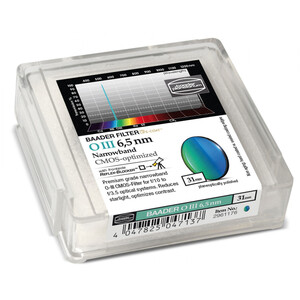 Baader Filtro Narrowband OIII CMOS 31mm
