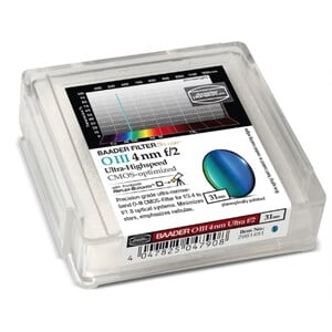 Baader Filtro OIII CMOS f/2 Ultra-Highspeed 31mm