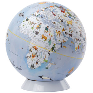 emform Globe Wildlife World Blue 25cm