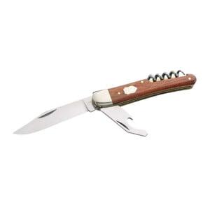 Couteaux Hartkopf-Solingen Taschenmesser, 3tlg., Stahl 1.4034, Rotholz