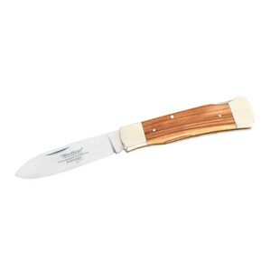 Hartkopf-Solingen Knives Taschenmesser, Stahl 1.4110, Olivenholz, Neusilber
