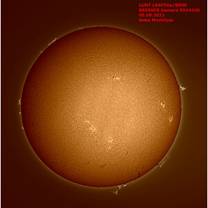 Lunt Solar Systems Sonnenteleskop ST 40/400 LS40T Ha B1200