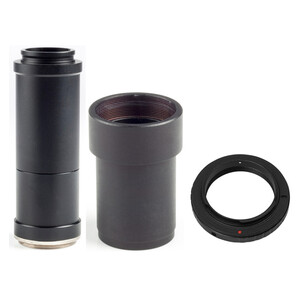 Motic Kamera-Adapter Set (4x) f. Full Frame mit T2 Ring für Nikon