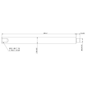 ZWO Contrappeso Counterweight Bar for AM5