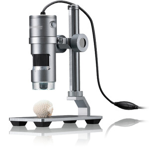 Bresser Microscop de mana USB Digitalmikroskop DST-1028, screen, 10x-280x, AL LED 5.1MP