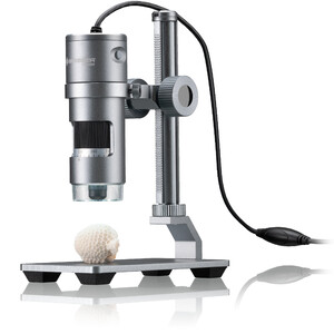 Bresser microscópio à mão USB Digitalmikroskop DST-1028, screen, 10x-280x, AL LED 5.1MP