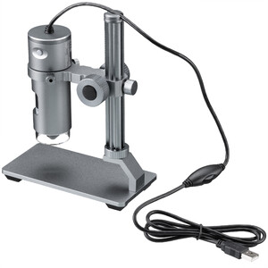 Bresser Microscop USB Digitalmikroskop DST-1028, screen, 10x-280x, AL LED 5.1MP