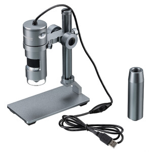 Bresser Microscópio USB Digitalmikroskop DST-1028, screen, 10x-280x, AL LED 5.1MP