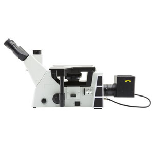 Optika Microscop inversat IM-5MET, MET trino, invers, 10x24mm,  AL, Halogen,  12V/100W w.o. objectives
