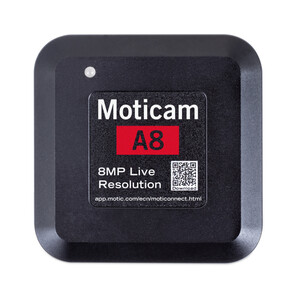 Motic Fotocamera Kamera A8, color, sCMOS, 1/3", 1.34µm, 30fps, 8MP, USB 2.0
