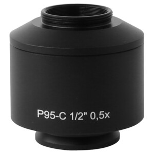 ToupTek Adaptador de câmera 0.5x C-mount Adapter CSP050XC kompatibel mit ZEISS Primostar Mikroskopen
