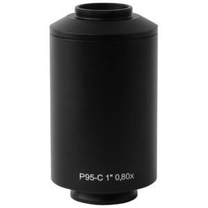 ToupTek Adaptador de câmera 0.80x C-mount Adapter CSP080XC kompatibel mit ZEISS Primostar Mikroskopen
