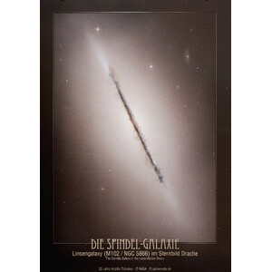 AstroMedia Plakaty Die Spindel-Galaxie