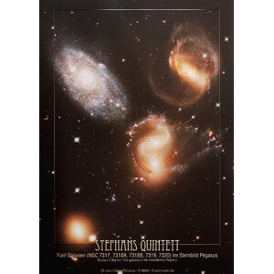 AstroMedia Poster Stephans Quintett