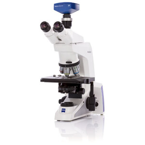 Microscope ZEISS , Axiolab 5, HF, trino, infinity, plan, 5x, 10x, 40x, 10x/22, Dl, LED, 10W, inkl Kameraadapter