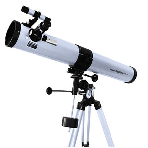 Seben 900-76 EQ2 Reflektor Teleskop Spiegelteleskop Fernrohr Astronomie (Fast neuwertig)