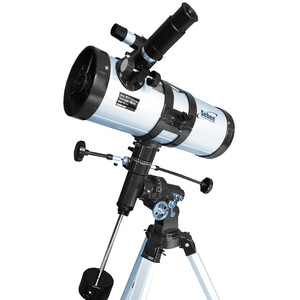 Seben Star Sheriff 1000-114 EQ3 Reflektor Teleskop Spiegelteleskop Fernrohr (Fast neuwertig)