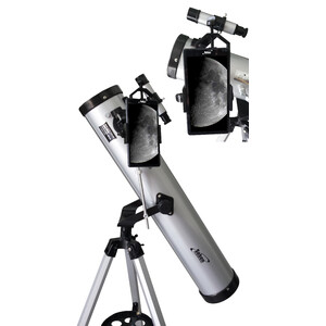 Seben 700-76 Reflektor Teleskop Big Pack + Smartphone Adapter DKA5 (Fast neuwertig)