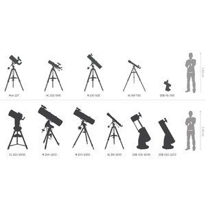 Omegon Dobson telescope Advanced X N 203/1200