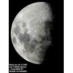 Col telescopio potete osservare migliaia di crateri sulla Luna ed anche interessanti canali.  Immagine della Luna di Bernd Gährken presa con un telescopio Omegon 114/900mm.