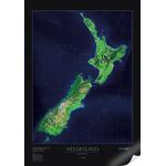 albedo 39 Mapa Nova Zelândia