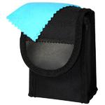 The binoculars come supplied with carrying strap, case and cleaning cloth.