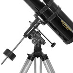 The EQ-3 mount is so designed that one can easily compensate for the rotation of the Earth while observing.