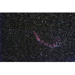 Veil Nebula in the constellation of Cygnus, taken by Thomas Schnur with an  Omegon 80/500 apo 