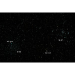 Area of the winter night sky with open cluster region and planetary nebula NGC2438. Taken with a Skywatcher 150/750 NEQ-3 telescope with 2-axis control (c) Andreas Koch