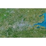 Planet Observer Regional-Karte Großraum London