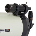 The finder scope and the focuser in detail