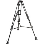 Manfrotto Aluminium-Dreibeinstativ 545B MPRO mit 100mm Halbschale und Mittelspinne