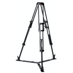 Manfrotto Aluminium-Dreibeinstativ 545GB MPRO mit 100mm Halbschale und Bodenspinne