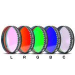Baader LRGBC-H-alpha 7nm, OIII und SII 2" Filterset