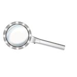 Bresser LED-Lupe 2,5x/4x, 85mm mit Etui