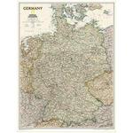 National Geographic Landkarte Deutschland