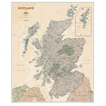 National Geographic Mappa La Scozia