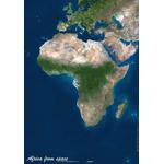 Planet Observer Kontinent-Karte Africa