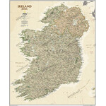 National Geographic Landkarte Irland