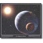 Poster The Millenium Planet - HANDSIGNIERT