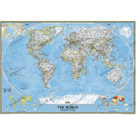 National Geographic Mapa mundial político clássico, formato gigante